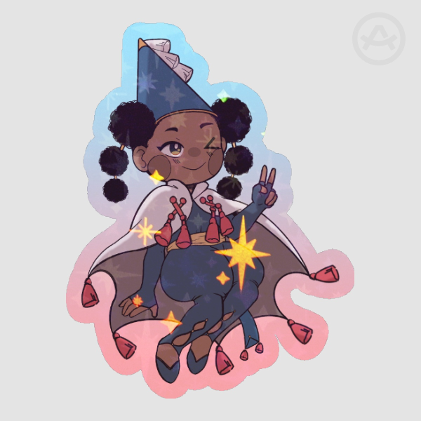 Colored Edge Die Cut Stickers