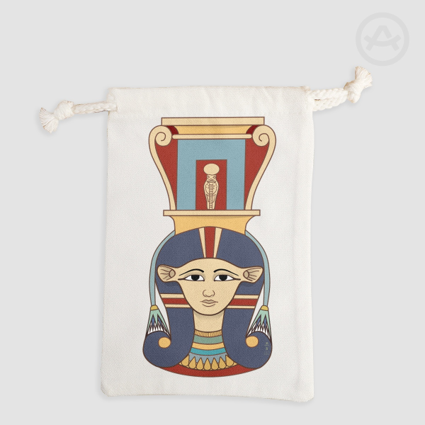 Hathor Bat | Drawstring Pouch