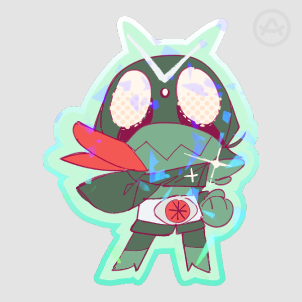 Shin Kamen Rider No. 1 Sticker
