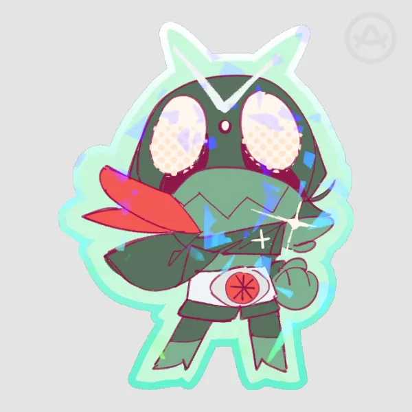 Shin Kamen Rider No. 1 Sticker