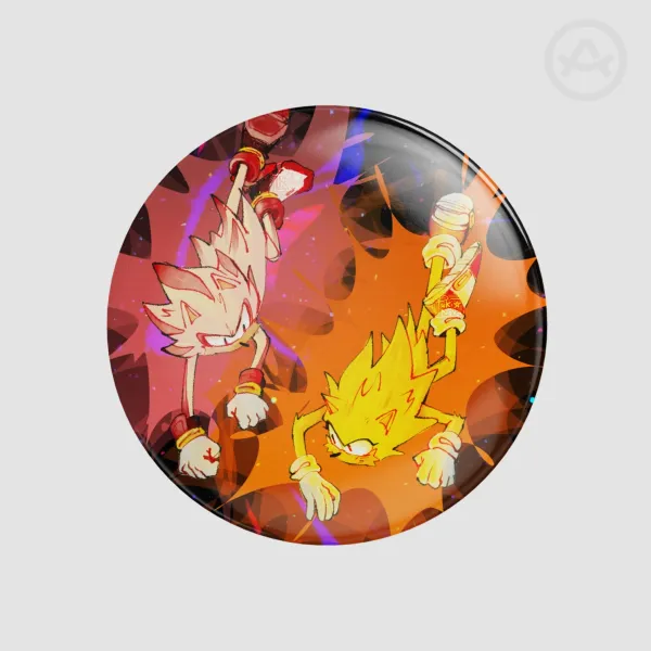 Super Together - Round Badge - [SONIC]