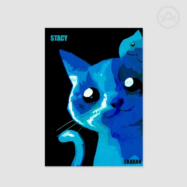 Stacy Mewgenics Poster Print