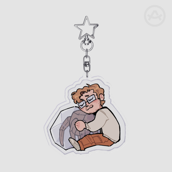 Grace Rocky Acrylic Keychain