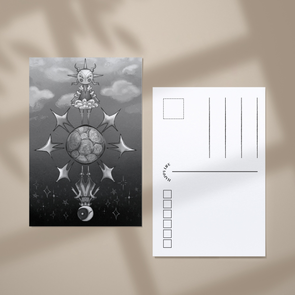 "Sunshine, Starlight" B&W - Postcards