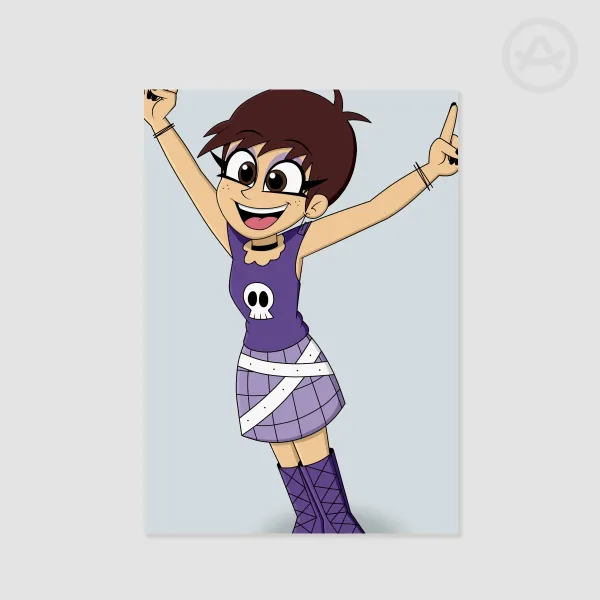 Luna Loud (The Loud House) - Poster/Print