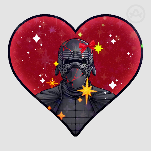 Babygirl Kylo Sticker (Stars)