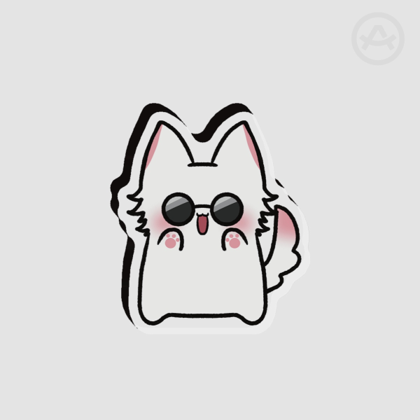 Gojo Cat Thick Acrylic Stand