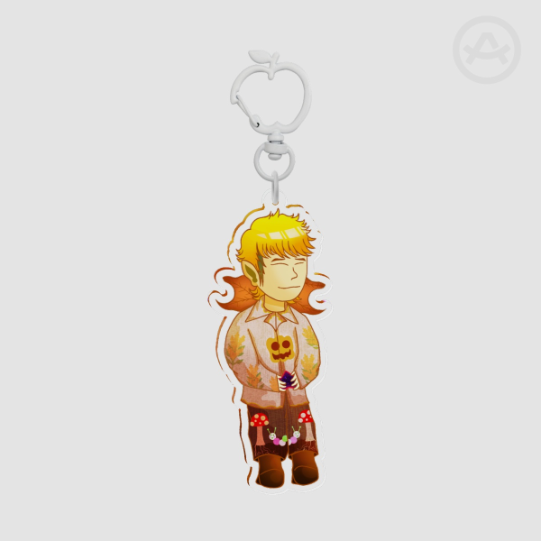 Fall Goldery Keychain