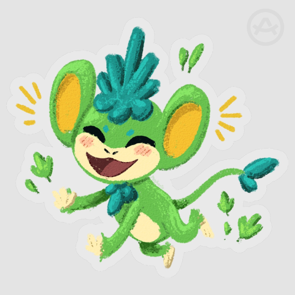 Tanzee - Palworld Fanart Sticker