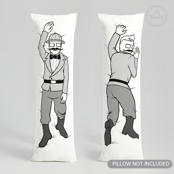 Grandpa Harley Body Pillowcase - (50x160cm)