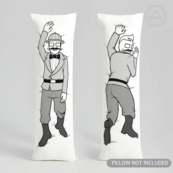 Grandpa Harley Body Pillowcase - (50x160cm)