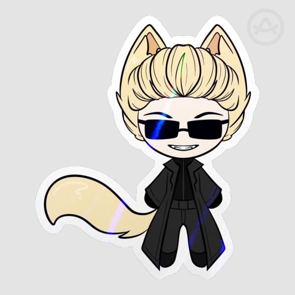 Albert Wesker Wolf Sticker