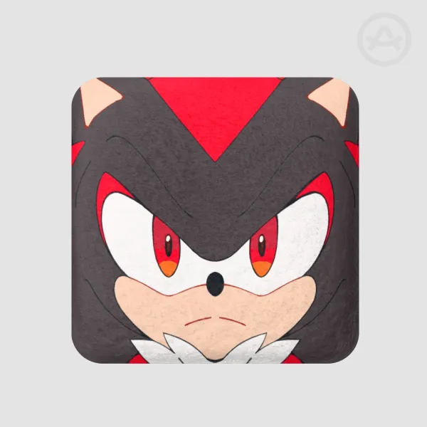 Shadow Plush Button