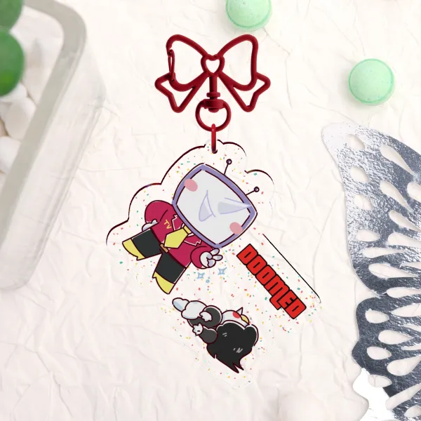 Spamtenna DOOMED Keychain