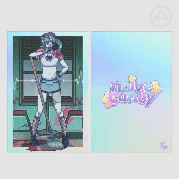 Holo Photocard - Zombies Miku