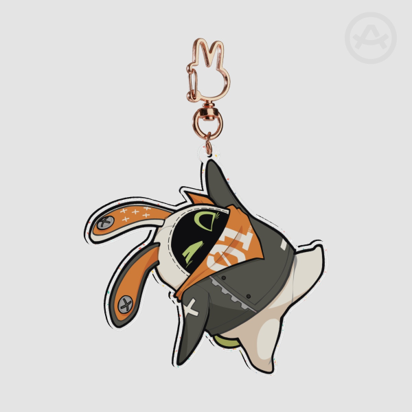 Eous (ZZZ) || Glitter Acrylic Keychains