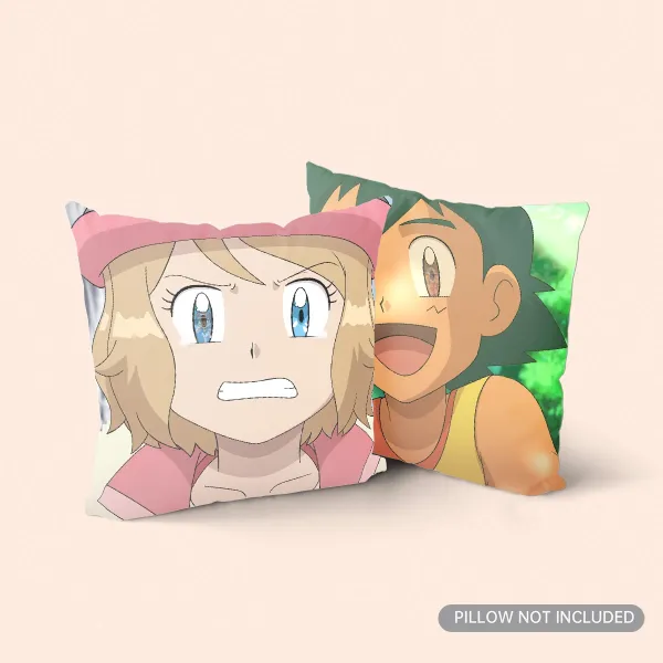 "Never give up" - Amourshipping pillow