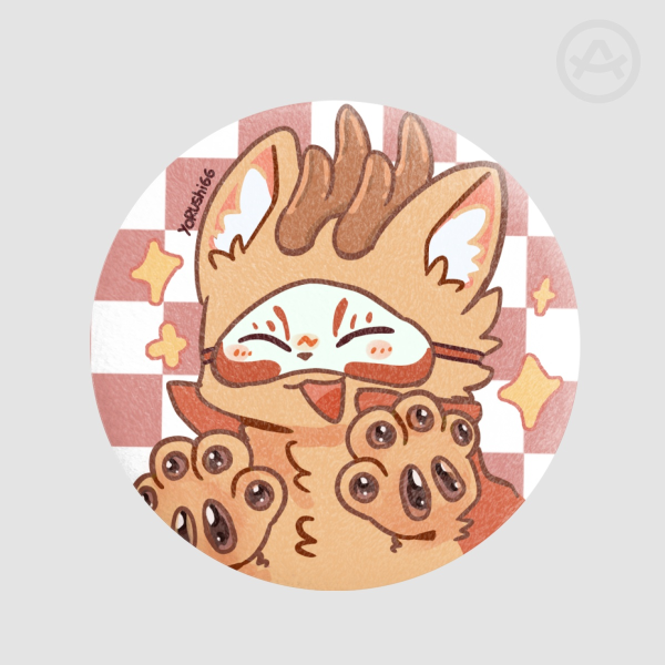 Sibuxiang Deerman Plush Badge