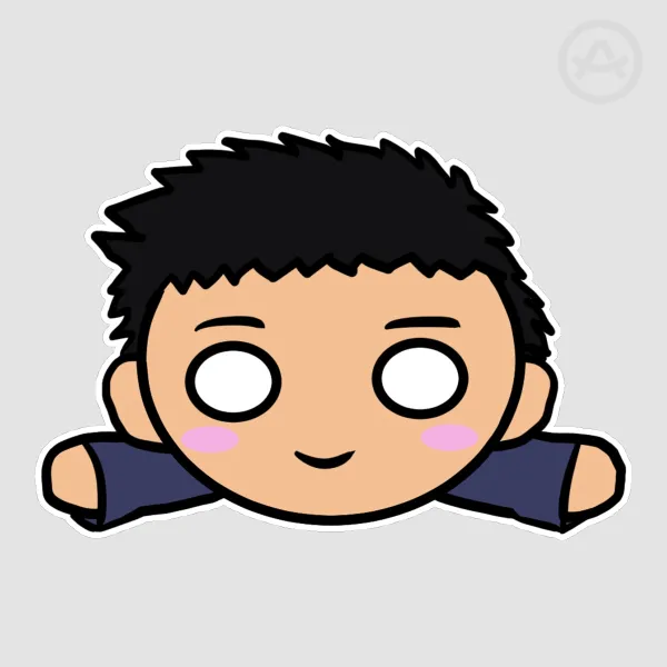 Die Cut Tenchi Sticker