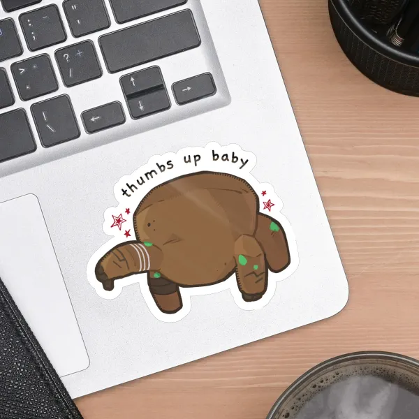 Rocky Thumbs up Sticker