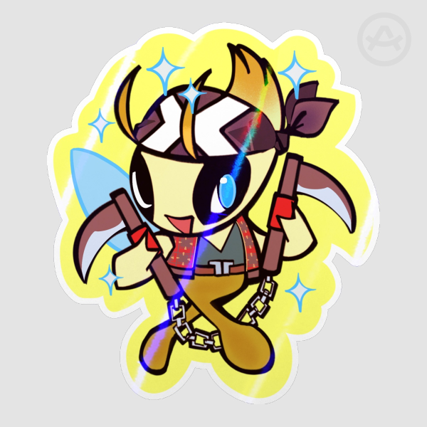 Celebi Axl Sticker