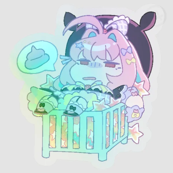 Riamu Yumemi Rainbow Clear Sticker