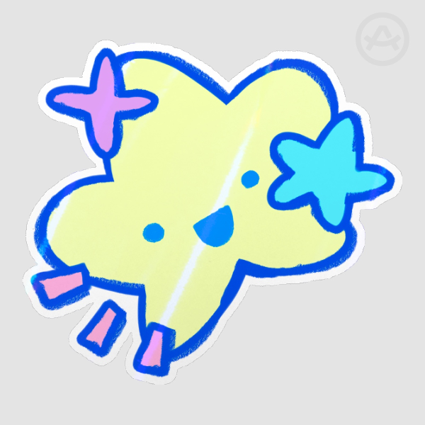 shiny starbuddy - sticker