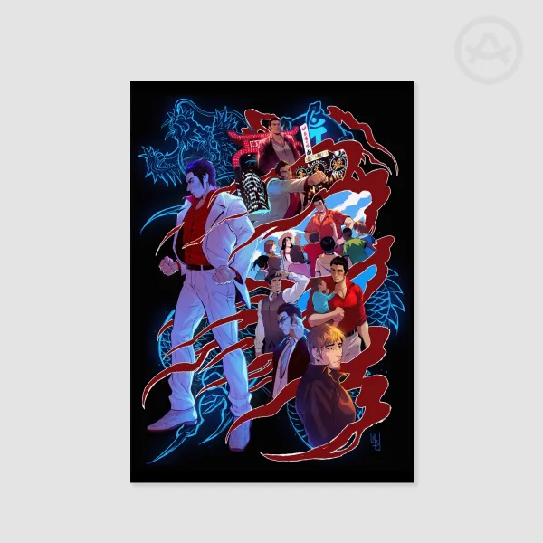 A5 Print - Kiryu [Yakuza]