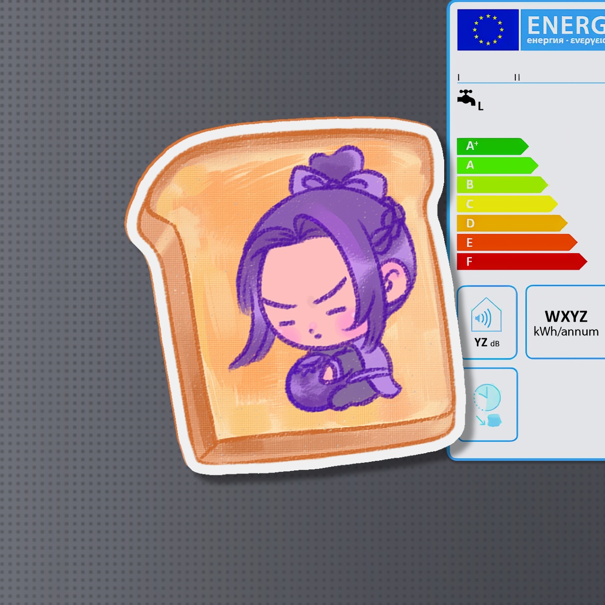 Blueberry Jam Jiang Cheng - Magnet