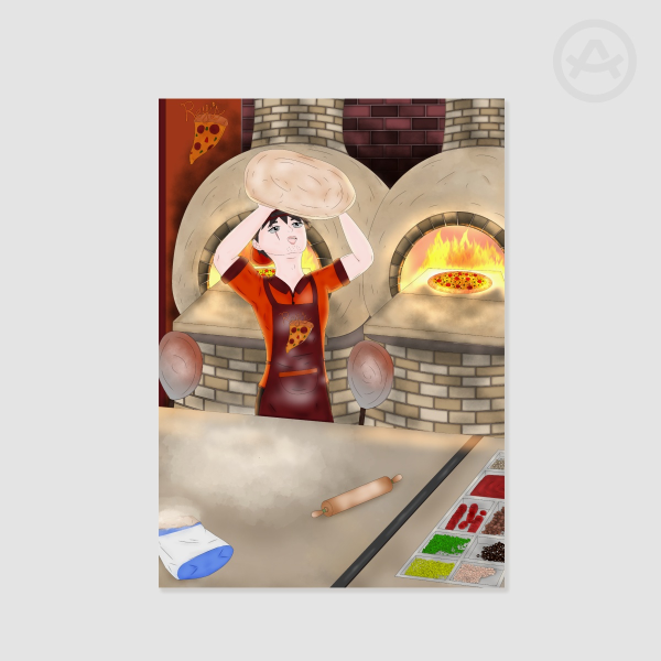 Pizza Time Art Print