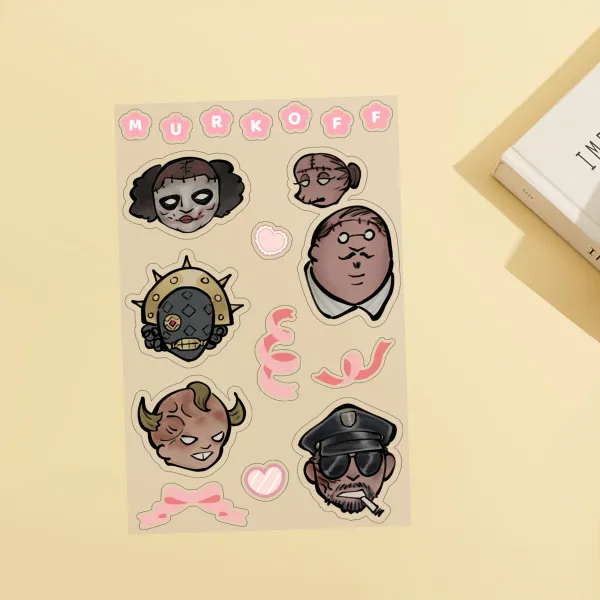 Prime Assets Transparent PET Vinyl Sticker Sheet