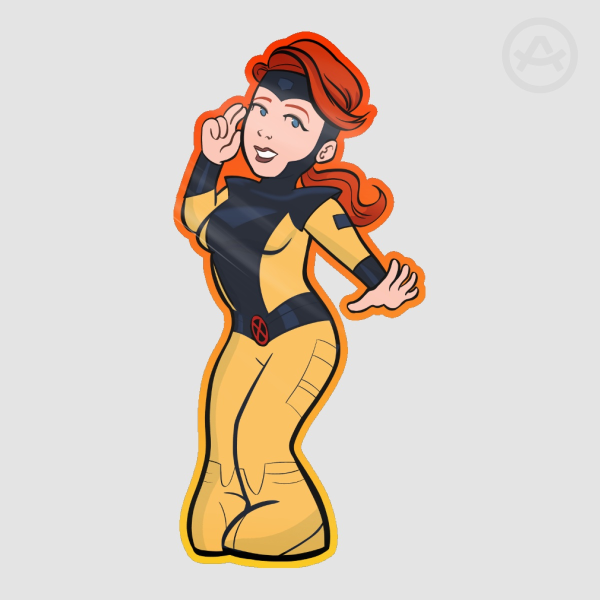 Jean Sticker