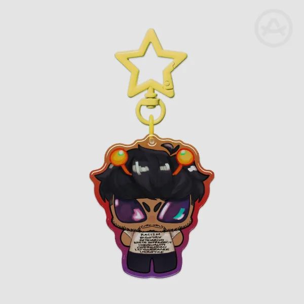 RDC Dylan Dreamling 👽🛸 | Epoxy Glitter Acrylic Keychain
