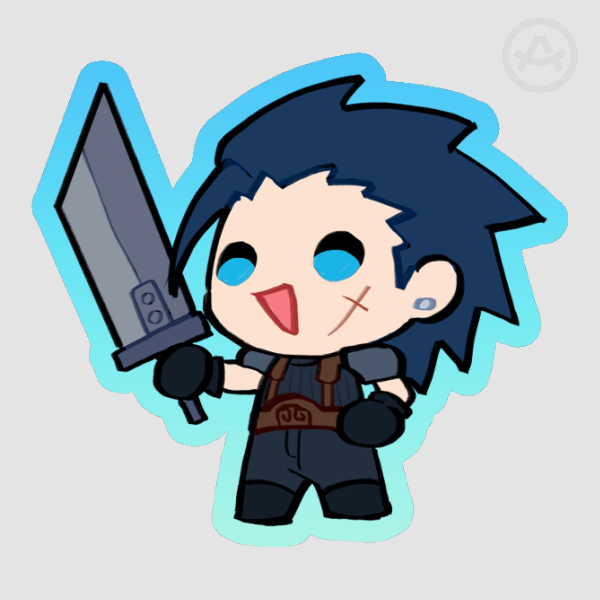Zack Fair Sticker