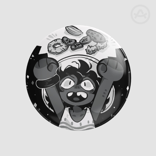 (Glossy) Bonnie Button Pin/Badge