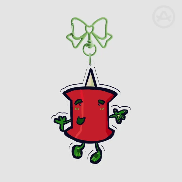 Pin BFDI --- Classic Acrylic Keychain