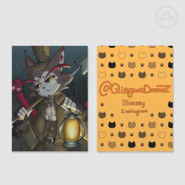 Grave Digger Husk - Hazbin Hotel Fancard 