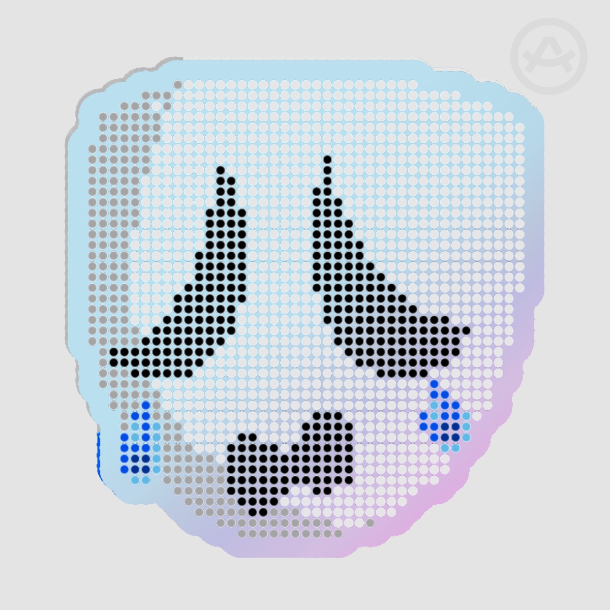 [Unofficial] Gangle Dot Face Acrylic Pin