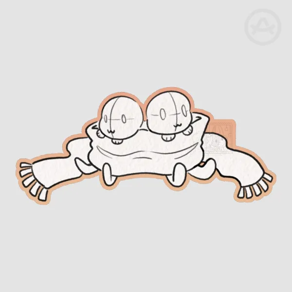 Scarf Time Sticker YCH