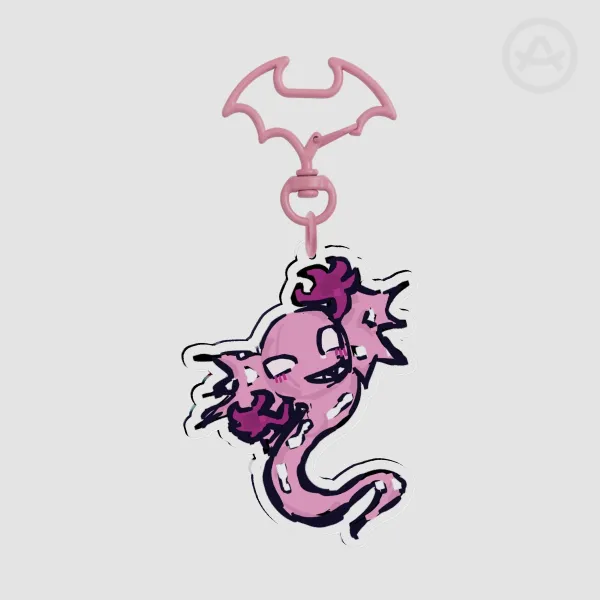 Bow Inanimate Insanity --- Classic Acrylic Keychain