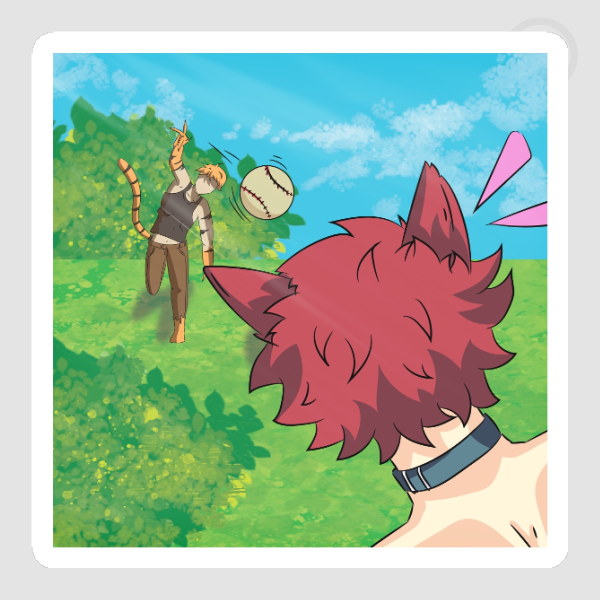Fetch! Sticker