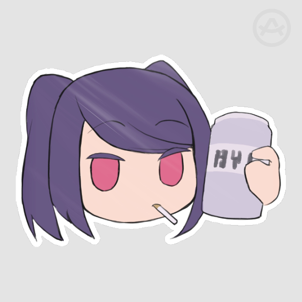 Jill Stingray (VA-11 Hall-A) Sticker