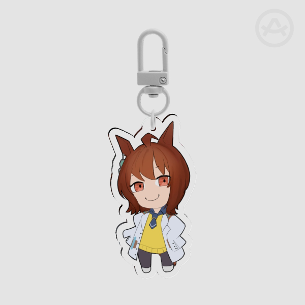 Agnes Tachyon (Uma Musume) Keychain