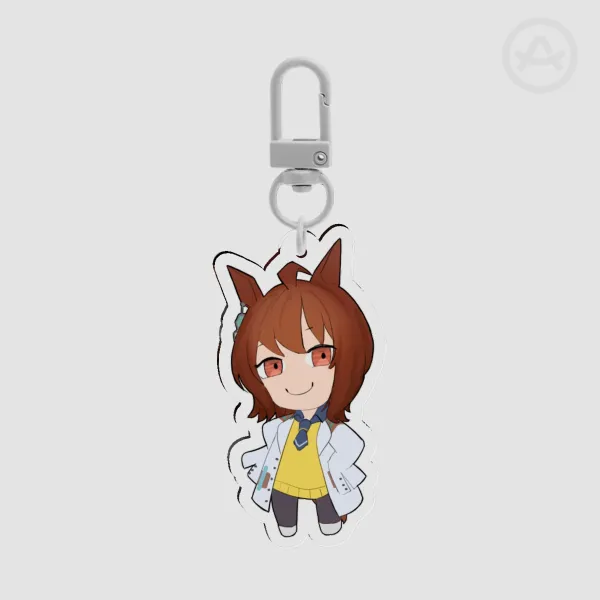 Agnes Tachyon (Uma Musume) Keychain