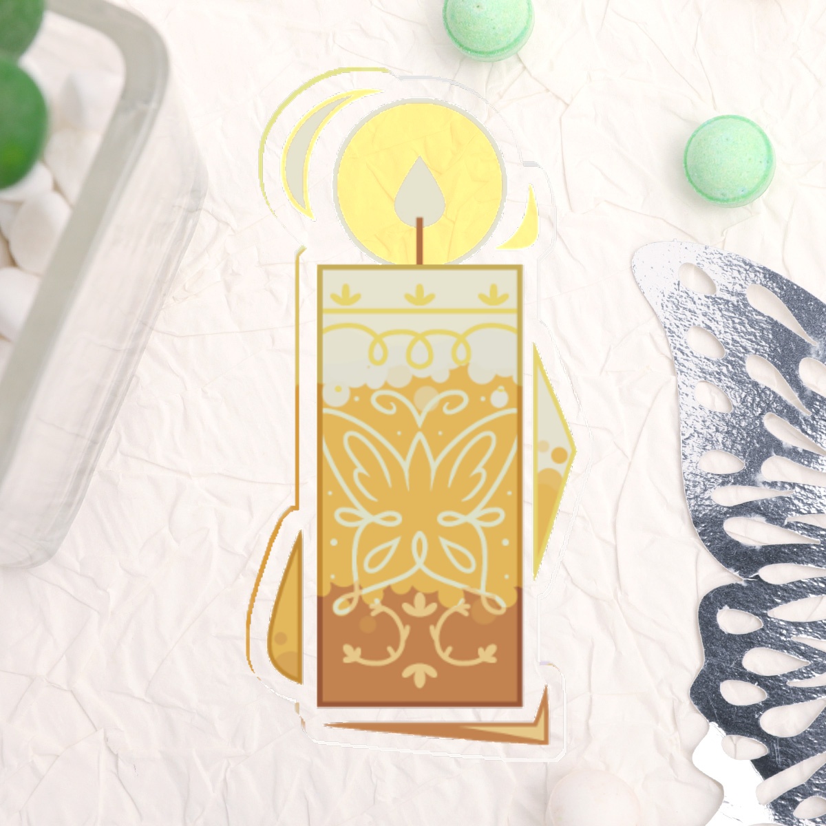 Encanto Candle Acrylic Pin