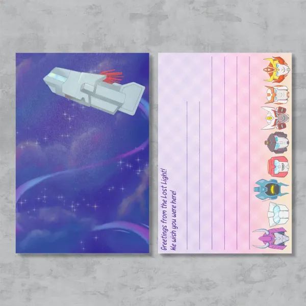 Lost Light Pearl Finish Postcard