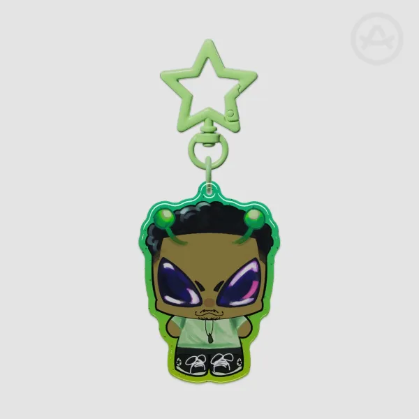RDC Ben Dreamling 👽🛸 | Epoxy Glitter Acrylic Keychain