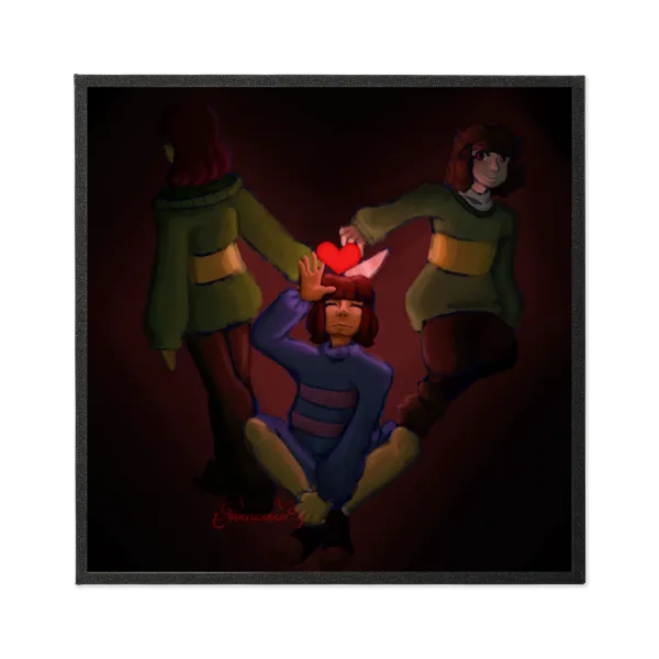 Kris, Frisk and Chara Art Board