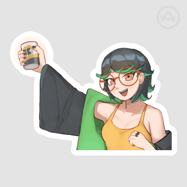 Hasu Sticker
