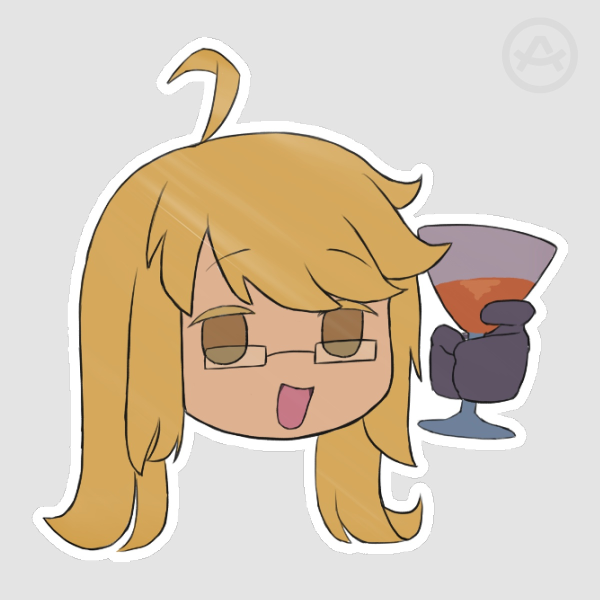 Alma Armas (VA-11 Hall-A) Sticker
